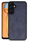 Mey İthalat®  Samsung Galaxy A36 Kılıf Aras Deri Kapak - Lacivert
