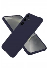Mey İthalat®  Samsung Galaxy A36 Kılıf First Silikon - Lacivert