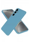 Mey İthalat®  Samsung Galaxy A36 Kılıf First Silikon - Mavi