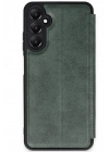 Mey İthalat®  Samsung Galaxy A36 Kılıf Flip Cover - Koyu Yeşil