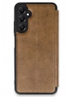 Mey İthalat®  Samsung Galaxy A36 Kılıf Flip Cover - Taba