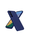 Mey İthalat®  Samsung Galaxy A36 Kılıf Nano içi Kadife Silikon - Lacivert