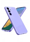 Mey İthalat®  Samsung Galaxy A36 Kılıf Nano içi Kadife Silikon - Lila