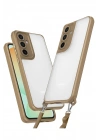 Mey İthalat®  Samsung Galaxy A36 Kılıf Penta Silikon Kılıf - Çöl Titanyum