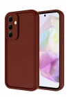 Mey İthalat®  Samsung Galaxy A36 Kılıf Viera Silikon - Bordo