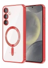 Mey İthalat®  Samsung Galaxy A36 Kross Magneticsafe Kapak - Kırmızı