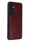 Mey İthalat®  Samsung Galaxy A37 5G Aras Deri Kapak - Bordo