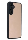 Mey İthalat®  Samsung Galaxy A37 5G Aras Deri Kapak - Pudra
