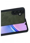 Mey İthalat®  Samsung Galaxy A37 5G Aras Deri Kapak - Yeşil