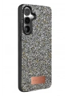 Mey İthalat®  Samsung Galaxy A37 5G Bright Simli Kapak - Gümüş