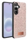 Mey İthalat®  Samsung Galaxy A37 5G Bright Simli Kapak - Pembe