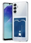 Mey İthalat®  Samsung Galaxy A37 5G Kart Şeffaf Silikon - Şeffaf
