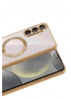Mey İthalat®  Samsung Galaxy A37 5G Kross Magneticsafe Kapak - Çöl Titanyum