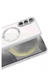 Mey İthalat®  Samsung Galaxy A37 5G Kross Magneticsafe Kapak - Gümüş