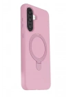 Mey İthalat®  Samsung Galaxy A37 5G Regal Magsafe Standlı Kapak - Açık Pembe