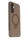 Mey İthalat®  Samsung Galaxy A37 5G Regal Magsafe Standlı Kapak - Çöl Titanyum