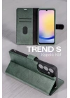 Mey İthalat®  Samsung Galaxy A37 5G Trend S Plus Kapaklı Kılıf - Taba