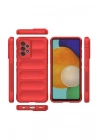 Mey İthalat®  Samsung Galaxy A52 Kılıf Optimum Silikon - Kırmızı