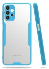 Mey İthalat®  Samsung Galaxy A52 Kılıf Platin Silikon - Mavi