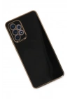 Mey İthalat®  Samsung Galaxy A52 Kılıf Volet Silikon - Siyah
