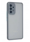 Mey İthalat®  Samsung Galaxy A53 5G Kılıf Montreal Silikon Kapak - Gri