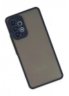 Mey İthalat®  Samsung Galaxy A53 5G Kılıf Montreal Silikon Kapak - Lacivert