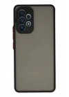 Mey İthalat®  Samsung Galaxy A53 5G Kılıf Montreal Silikon Kapak - Siyah