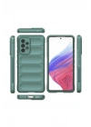 Mey İthalat®  Samsung Galaxy A53 5G Kılıf Optimum Silikon - Koyu Yeşil