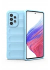 Mey İthalat®  Samsung Galaxy A53 5G Kılıf Optimum Silikon - Sky Blue