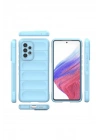 Mey İthalat®  Samsung Galaxy A53 5G Kılıf Optimum Silikon - Sky Blue