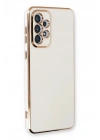 Mey İthalat®  Samsung Galaxy A53 5G Kılıf Volet Silikon - Beyaz