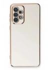 Mey İthalat®  Samsung Galaxy A53 5G Kılıf Volet Silikon - Beyaz
