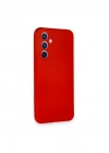 Mey İthalat®  Samsung Galaxy A54 5G Kılıf Nano içi Kadife Silikon - Kırmızı