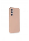 Mey İthalat®  Samsung Galaxy A54 5G Kılıf Nano içi Kadife Silikon - Pudra