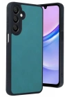 Mey İthalat®  Samsung Galaxy A55 5G Kılıf Aras Deri Kapak - Açık Yeşil