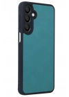 Mey İthalat®  Samsung Galaxy A55 5G Kılıf Aras Deri Kapak - Açık Yeşil