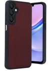 Mey İthalat®  Samsung Galaxy A55 5G Kılıf Aras Deri Kapak - Bordo