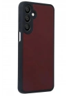 Mey İthalat®  Samsung Galaxy A55 5G Kılıf Aras Deri Kapak - Bordo