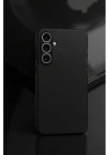 Mey İthalat®  Samsung Galaxy A55 5G Kılıf First Silikon - Siyah
