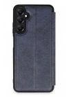 Mey İthalat®  Samsung Galaxy A55 5G Kılıf Flip Cover - Lacivert