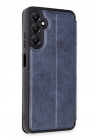Mey İthalat®  Samsung Galaxy A55 5G Kılıf Flip Cover - Lacivert