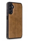 Mey İthalat®  Samsung Galaxy A55 5G Kılıf Flip Cover - Taba