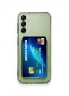 Mey İthalat®  Samsung Galaxy A55 5G Kılıf Kart Şeffaf Silikon - Şeffaf