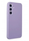 Mey İthalat®  Samsung Galaxy A55 5G Kılıf Nano içi Kadife Silikon - Lila