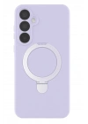 Mey İthalat®  Samsung Galaxy A55 5G Regal Magsafe Standlı Kapak - Lila