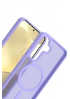 Mey İthalat®  Samsung Galaxy A56 Jota Magsafe Kapak - Lila