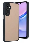 Mey İthalat®  Samsung Galaxy A56 Kılıf Aras Deri Kapak - Pudra