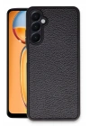 Mey İthalat®  Samsung Galaxy A56 Kılıf Aras Deri Kapak - Siyah