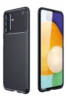 Mey İthalat®  Samsung Galaxy A56 Kılıf Auto Focus Karbon Kapak - Siyah