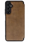 Mey İthalat®  Samsung Galaxy A56 Kılıf Flip Cover - Taba